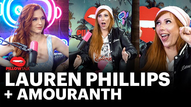 Pillow Talk Podcast video with awesome Lauren Phillips