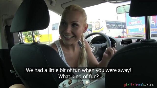 Stripping film with passionate Lena Love