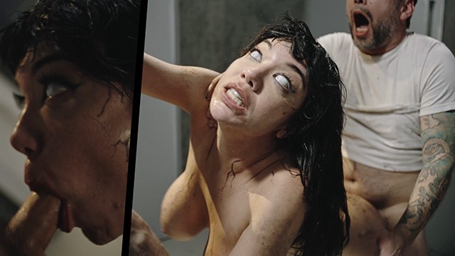 Hard Blowjob smut with sexy Little Puck and Tommy Pistol