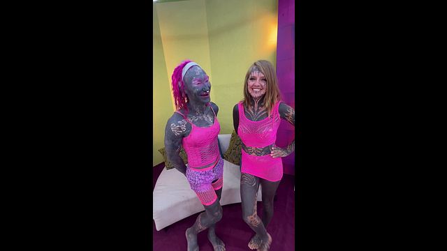 Hd porn with gorgeous Anuskatzz, Lily Lu and Nikolaz Zpageti from Grab