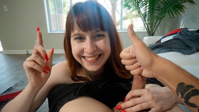 Oral scene with awesome Hannah Grace