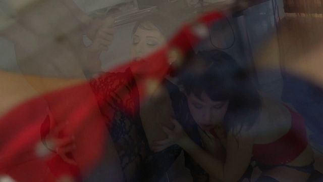 Blowjob scene with seductive Falco Zito, Iva Zan, Lexi Summers and Markus Dupree