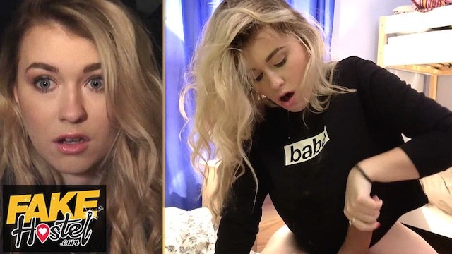 Fake Hostel smut with pretty Misha Cross and Steve Q