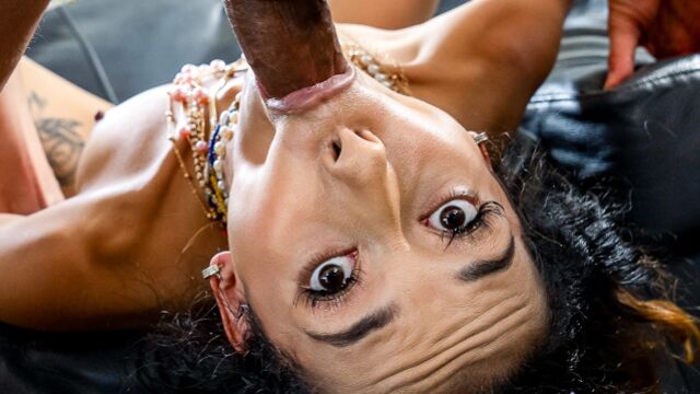 Inch bang with gorgeous Kalani Luana and Ryan Driller