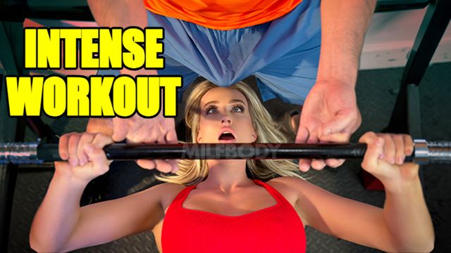 Fitness video with tempting Andi Avalon and Donnie Rock