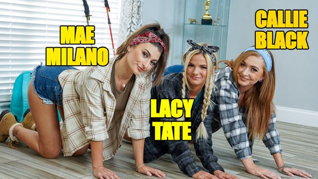 Lacy Tate film with awesome Callie Black, Mae Milano and Peter Green