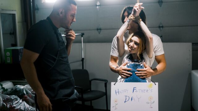 Father S Day scene with hot Danny Mountain, Madi Collins and Trey Haze