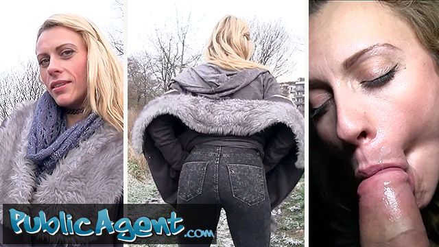 Blowjob sex with tempting Brittany Bardot and Martin Gun from Grab