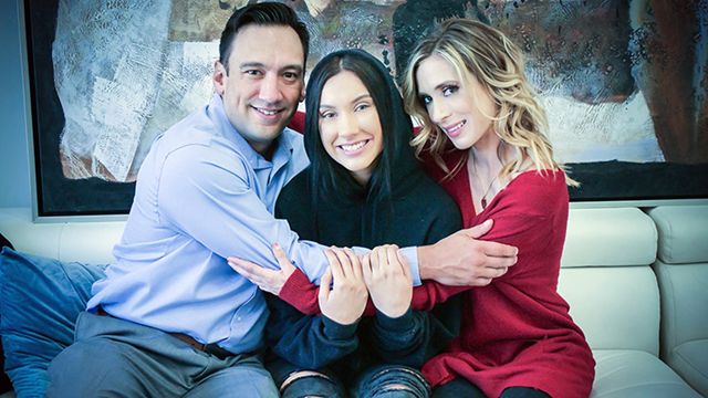 Hardcore bang with horny Aiden Ashley, Bobby Beefcakes and Jazmin Luv