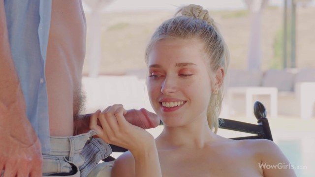 Hottest Blowjob scene with gorgeous Freya Mayer