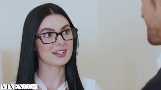 Doggystyle sex with sexy Jean Val Jean and Marley Brinx from Grab
