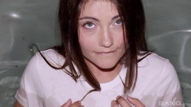 Natural Tits action with horny Adria Rae