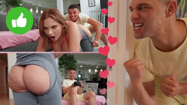 Busty smut with tempting Brandy Renee and Johnny Love from Grab