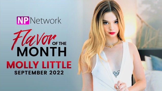 Creampie porn with pretty Molly Little from Grab