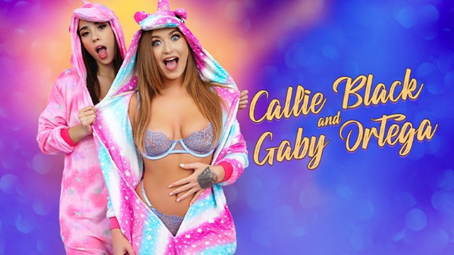 First Time movie with sexy Callie Black and Gaby Ortega from Grab