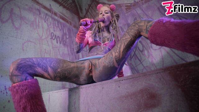 Tattoo bang with horny Anuskatzz