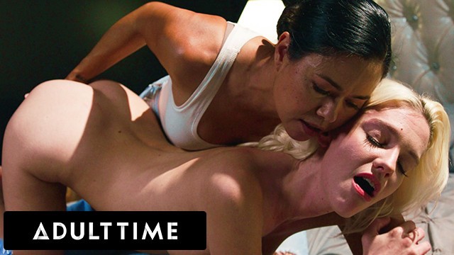 Lesbian Orgasm film with seductive Dana Vespoli and Kenna James from Grab