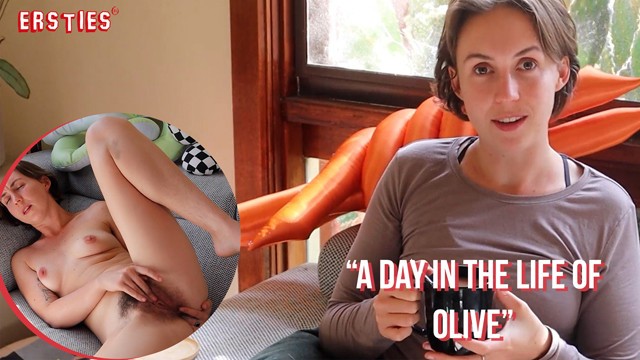 Girl Masturbating scene with passionate Olive from Grab