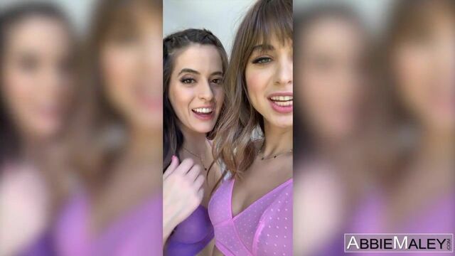 Natural Tits bang with hot Abbie Maley