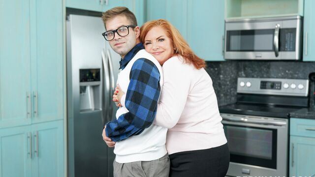 Blowjob screw with pretty Andi James