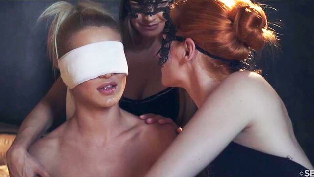 Fingering scene with seductive Suzie Carina, Ariel Piper Fawn and Cherry Kiss